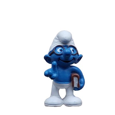 Briksmurf met boek