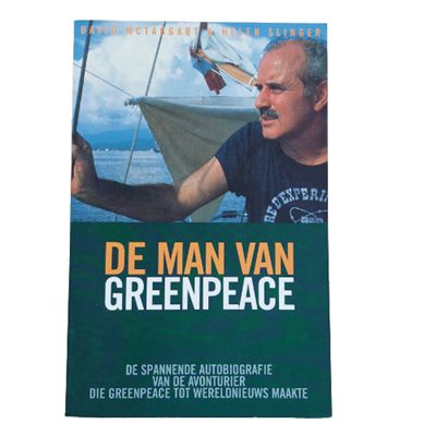 De man van Greenpeace