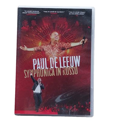 Dvd Paul De Leeuw : Symphonica in rosso