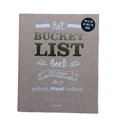 Het bucket list boek