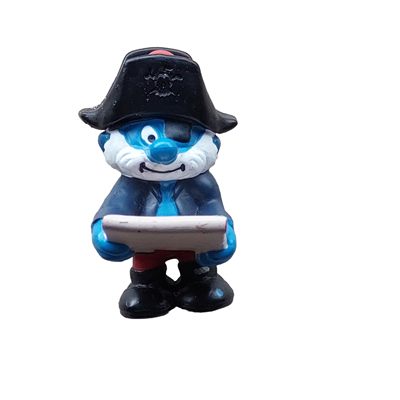 Kapitein piraat smurf