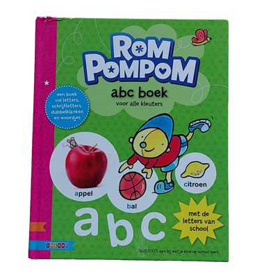 Rom pompom abc boek voor alle kleuters