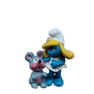 Smurfin met muis