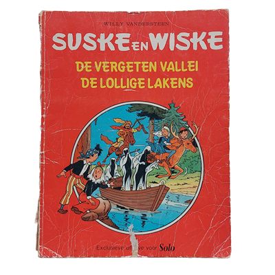 Suske en Wiske : De vergeten vallei, De lollige lakens