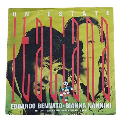 Vinyl single Edoardo Bennato en Gianna Nannini