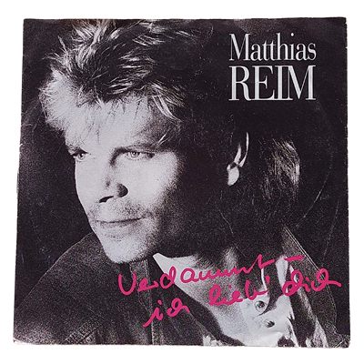 Vinyl single Matthias Reim
