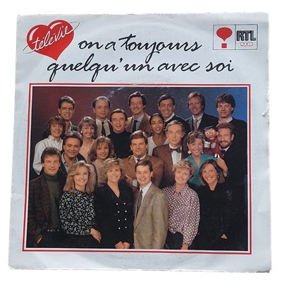 Vinyl single Télévie