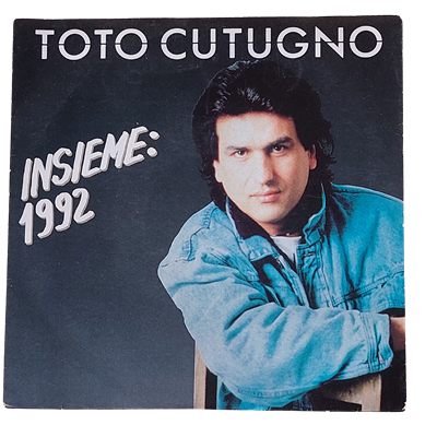 Vinyl single Toto Cutugno