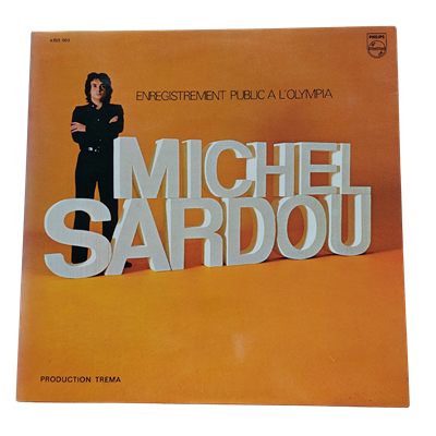 Vinylplaat Michel Sardou