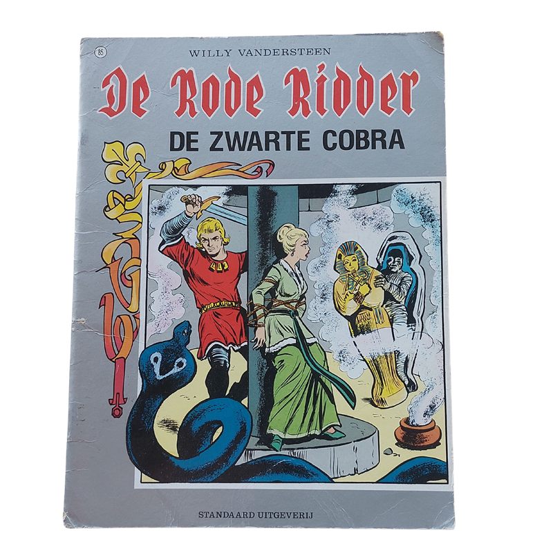 De rode ridder 85 : De zwarte cobra