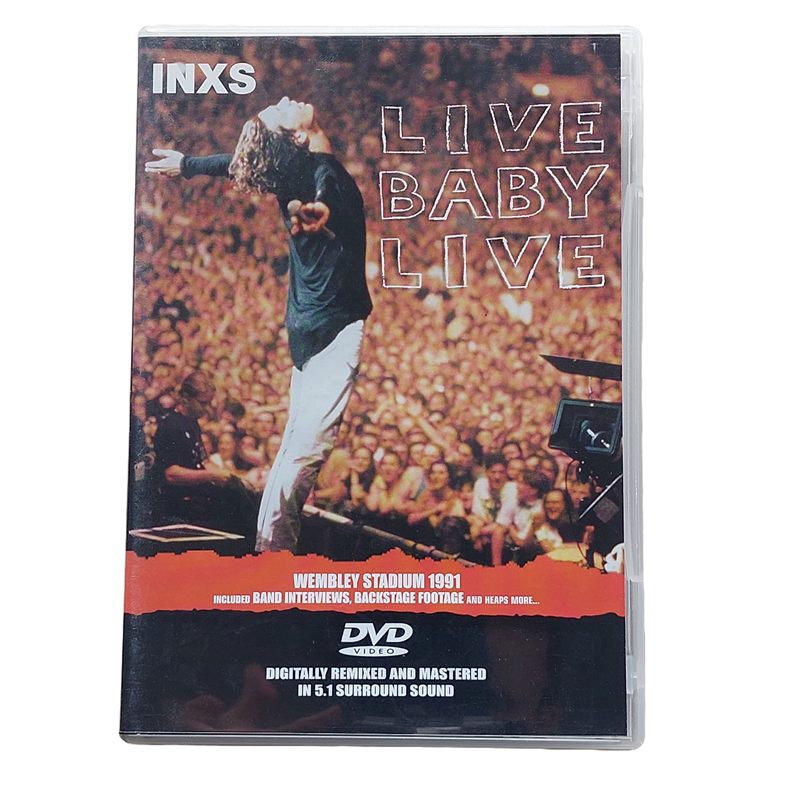Dvd Inxs : Live baby live