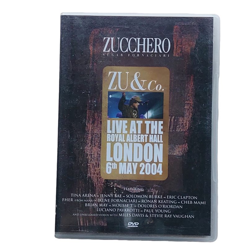 Dvd Zucchero : Sugar formaciari
