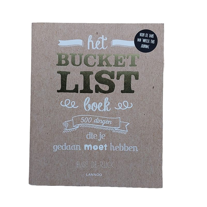 Het bucket list boek