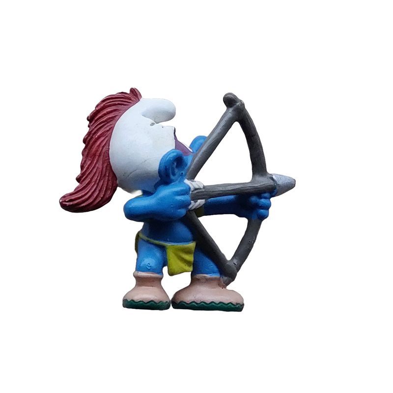 Indiaansmurf met boog