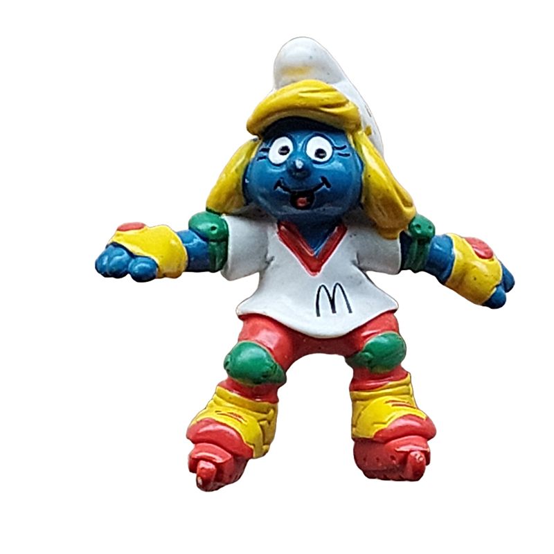 Inlineskater smurfin