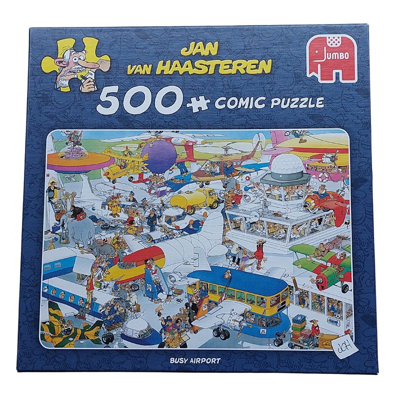 Jan Van Haasteren - Busy Airport - 500 stukjes