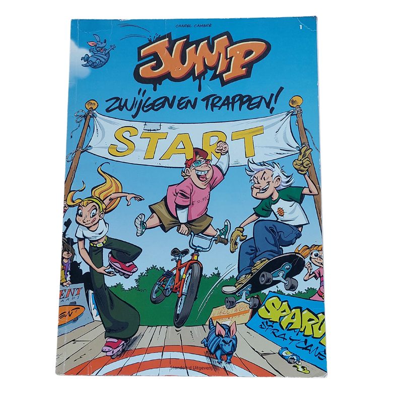 jump 1 : Zwijgen en trappen