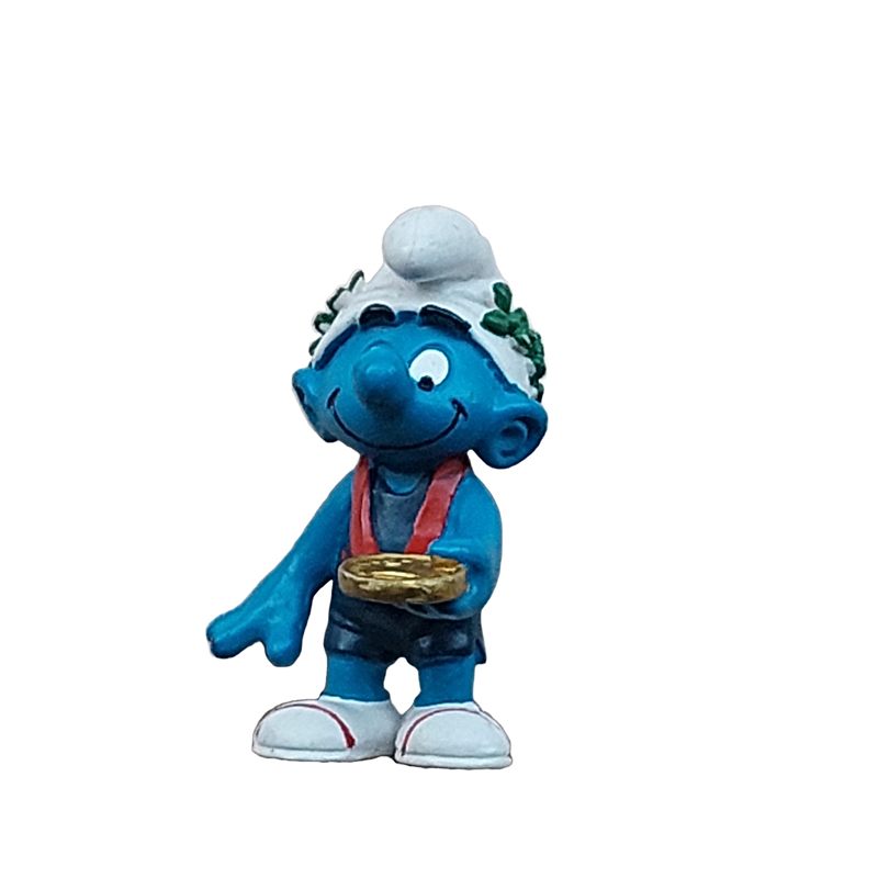 Kampioensmurf met medaille