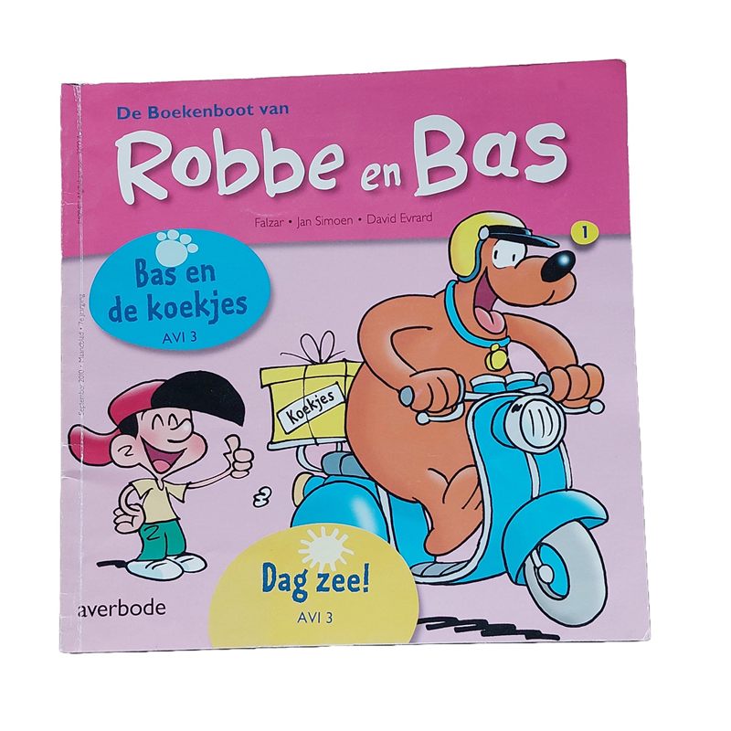 Robbe en Bas : Bas en de koekjes : Dag zee
