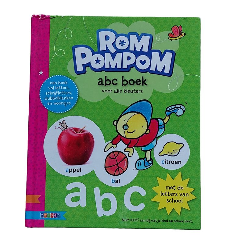 Rom pompom abc boek voor alle kleuters
