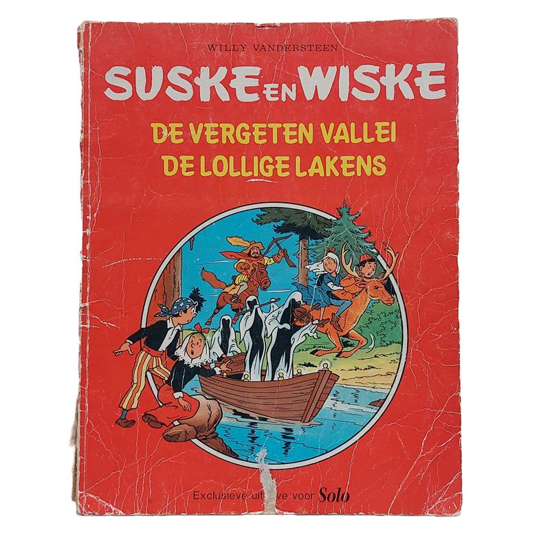 Suske en Wiske : De vergeten vallei, De lollige lakens