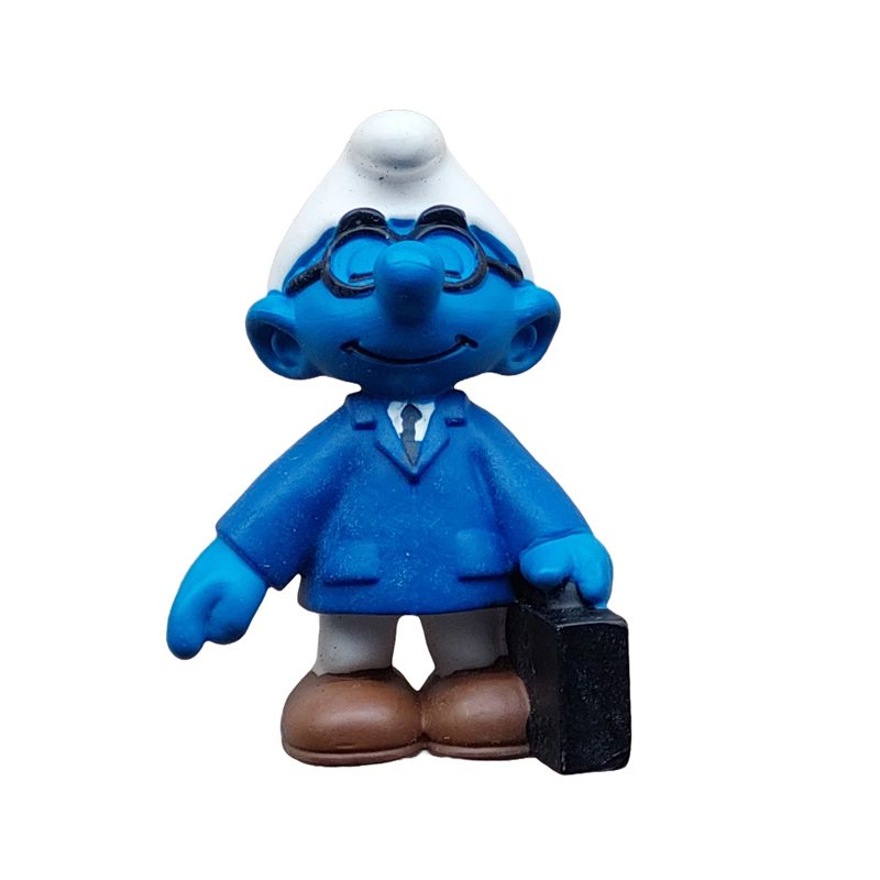 Verkoper brilsmurf