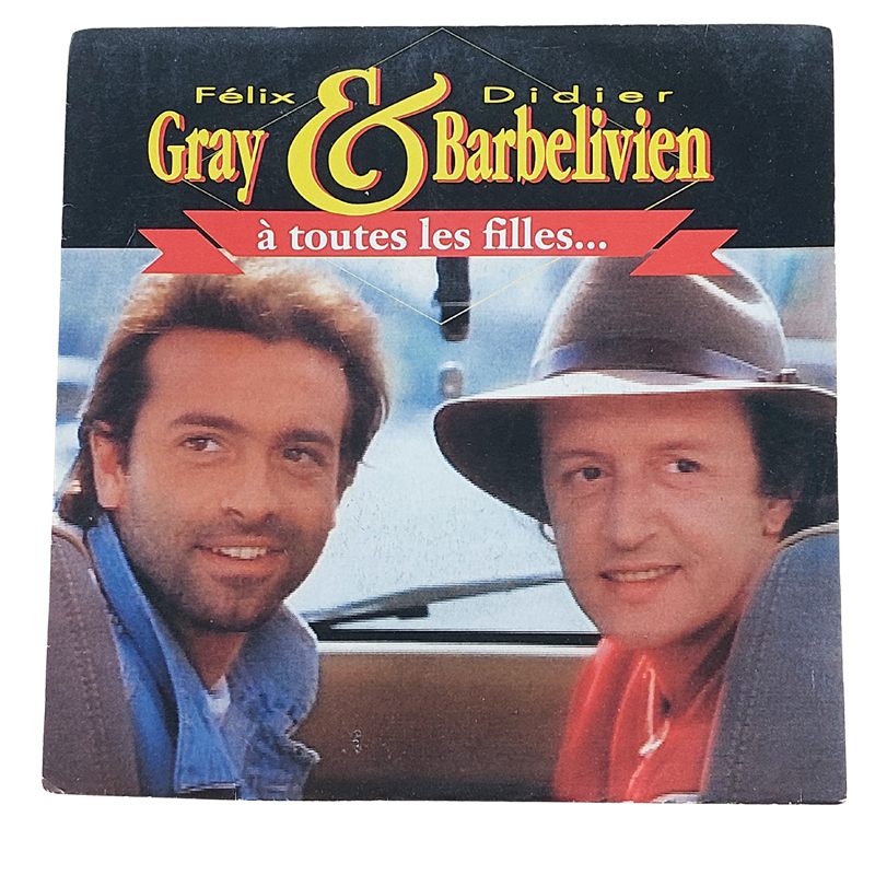 Vinyl single Félix Gray en Didier Barbelivien