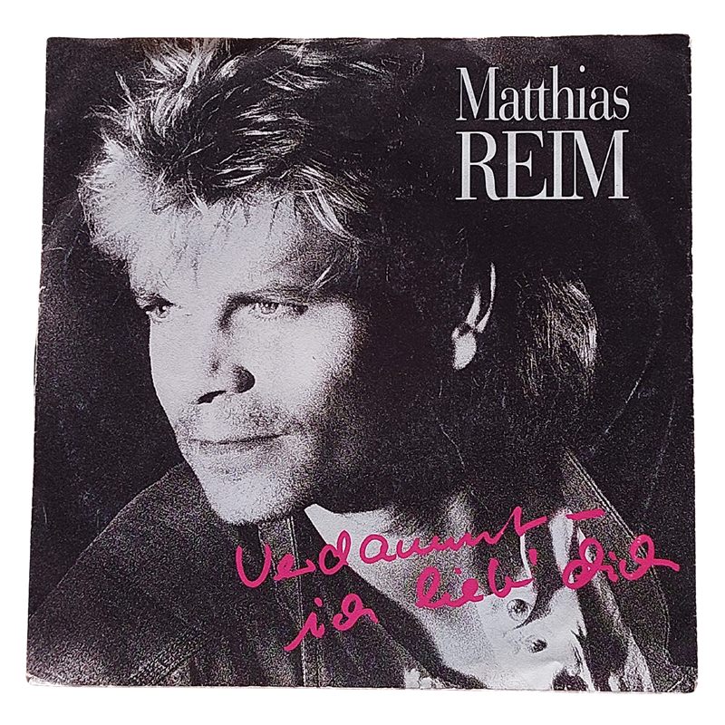 Vinyl single Matthias Reim