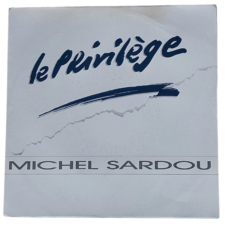 Vinyl single Michel Sardou