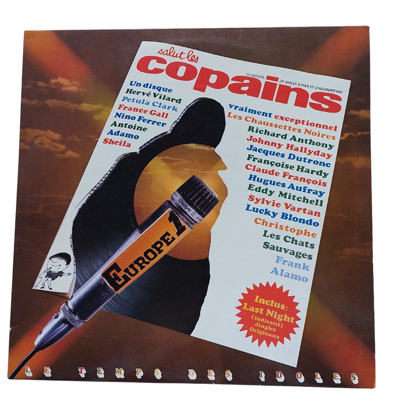 Vinylplaat Salut les copains