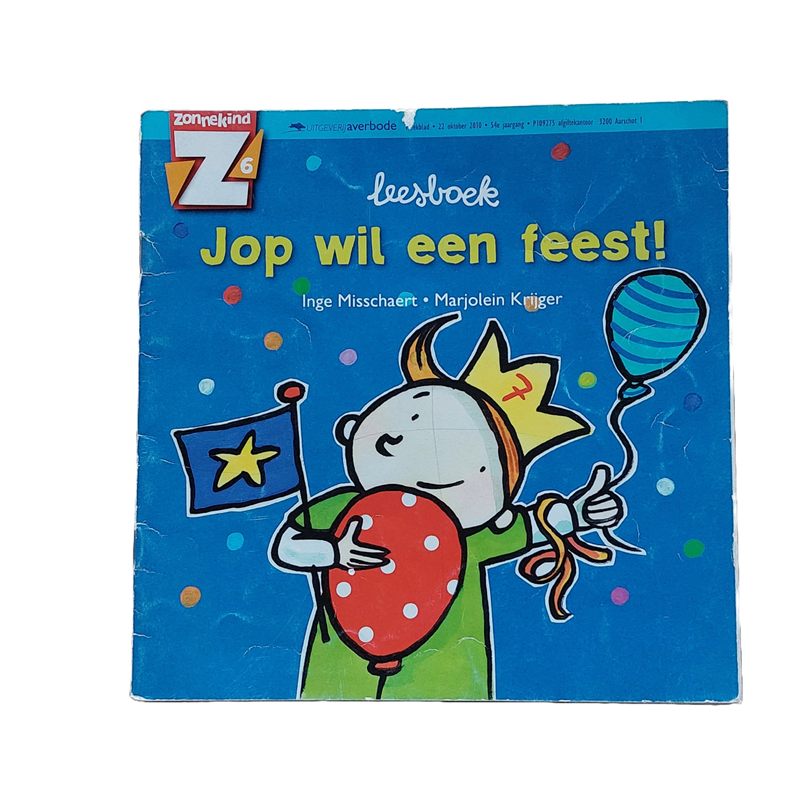Zonnekind : Jop wil een feest
