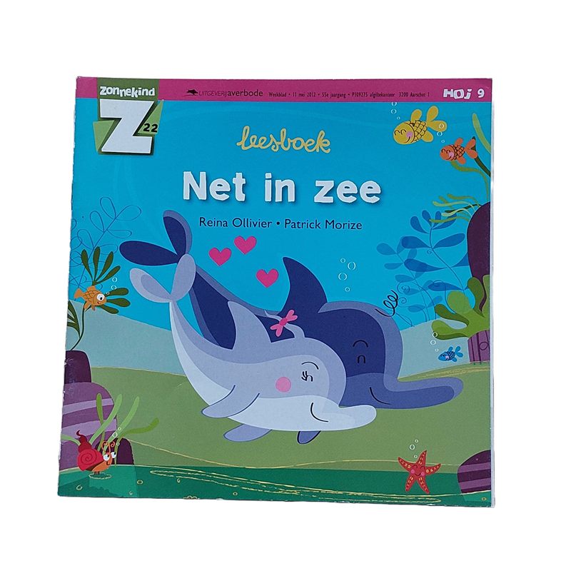 Zonnekind : Net in zee