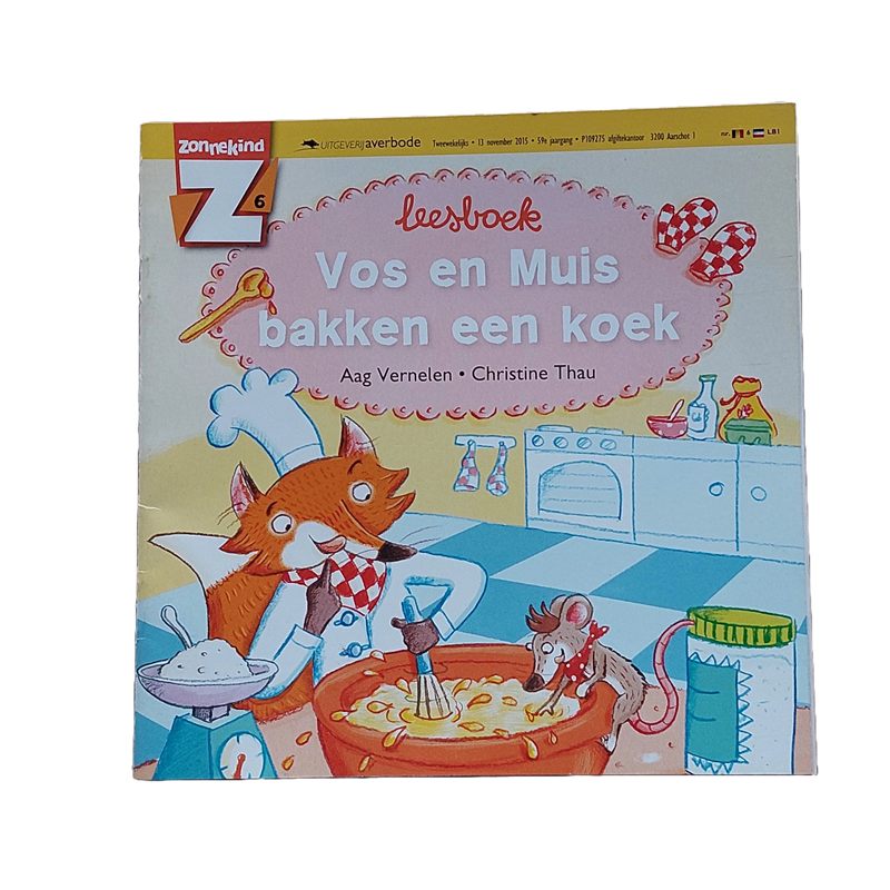 Zonnekind : Vos en Muis bakken een koek